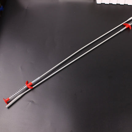 Metal Wire Brush Hand Kitchen Sink Cleaning Hook Sewer Dredging Device