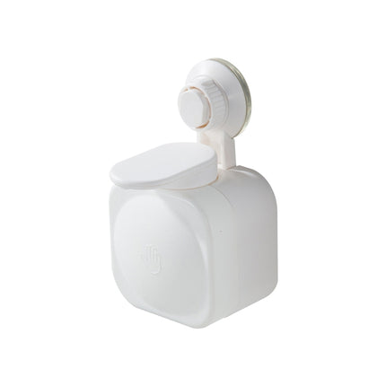 Bathroom Traceless Manual Soap Liquid Box Creative Suction Cup Wall-mounted Soap Dispenser Without Punching Plastic Soap Dispenser