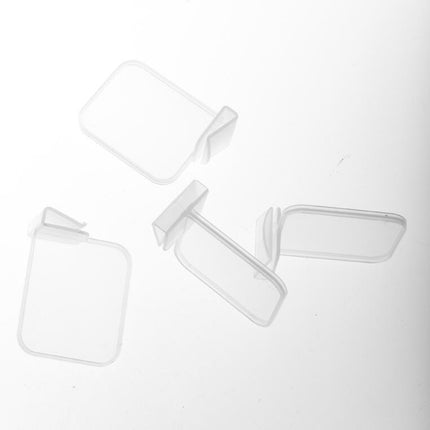 4pcs / Set Refrigerator Internal Drawer Shelf Classification Partition Plastic Transparent Baffle
