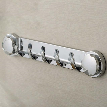 Suction Cup Hook Bathroom Towel Hook Multifunctional Row Hook