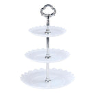 Party Birthday Three-layer Fruit Plate Cake Stand Dessert Storage Rack