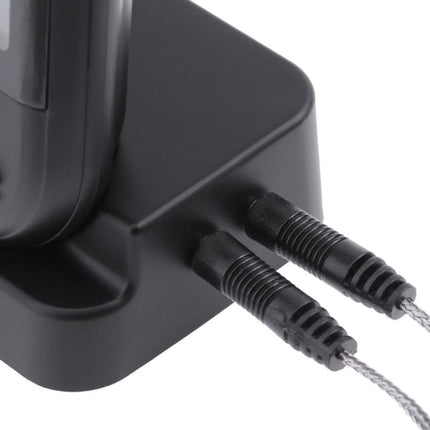 Double Probes Wireless Digital Kitchen Thermometer LCD Display Temperature Timer Alarm for Cooking Meat Grill Oven Food BBQ