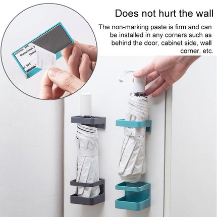 Umbrella Stand Behind Multifunctional Wall Hanging Umbrella Barrel Door