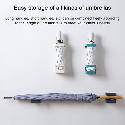 Umbrella Stand Behind Multifunctional Wall Hanging Umbrella Barrel Door