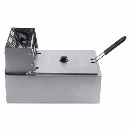 Desktop Thickening Electric Fryer Fried Chicken Legs Fries Stainless Steel Electric Fryer With Basket