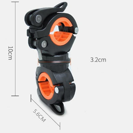 360 Lamp Holder Bicycle Flashlight Lamp Clip Fixing Bracket