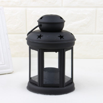 Hollow Star Iron Candle Holder Metal Crafts Portable Candle Holder Decoration