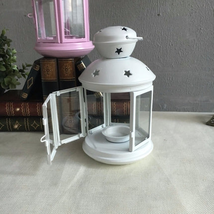 Hollow Star Iron Candle Holder Metal Crafts Portable Candle Holder Decoration - DealBuddy