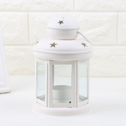 Hollow Star Iron Candle Holder Metal Crafts Portable Candle Holder Decoration - DealBuddy