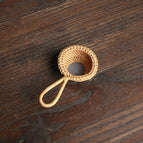 Rattan Tea Drain with Handle