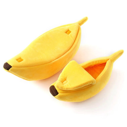 Creative Kennel Banana Shape Cat Litter Winter Warm Pet Nest, S, M, L, XL - DealBuddy