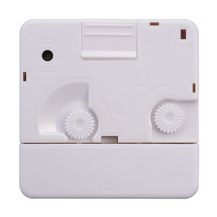 Bedside Mute Alarm Clock With Light & Snooze Function