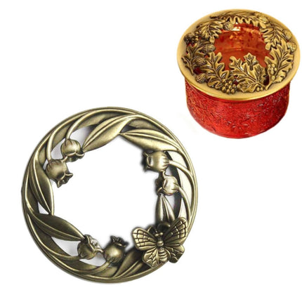 Built-in Wrought Iron Polythermal Anti-hanging Wall Scented Candle Zinc Alloy Smart Cover