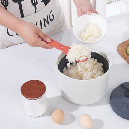 Kitchenware Microwave Oven Utensils Rrice Cooker Heating Steamer Pot Steamed Rice Box
