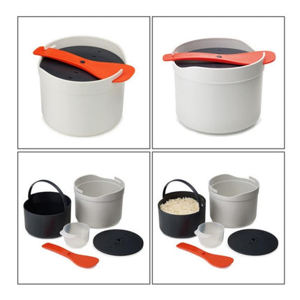 Kitchenware Microwave Oven Utensils Rrice Cooker Heating Steamer Pot Steamed Rice Box