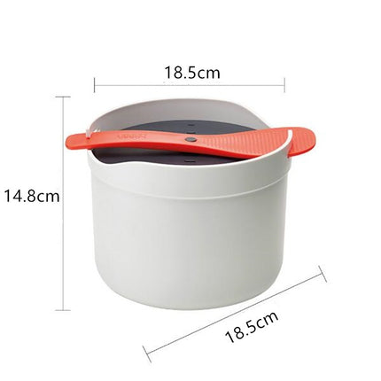 Kitchenware Microwave Oven Utensils Rrice Cooker Heating Steamer Pot Steamed Rice Box
