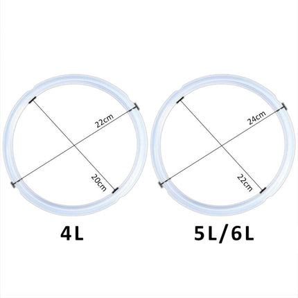 Silicone Gasket Pot Side Seal Electric Pressure Cooker Replacement Parts