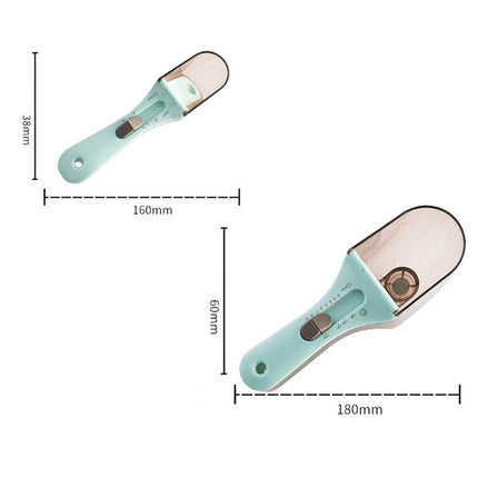 Kitchen Tool Plastic Measuring Spoon Adjustable Baking Tool Measuring Spoon