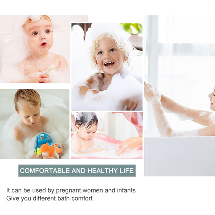 2 PCS Embroidered Fiber Fabric Sponge Block Exfoliating Bath Wipe