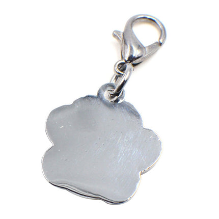 10 PCS Enamel Cat Dog  Bear Paw Prints Key Chain Jewelry Making - DealBuddy