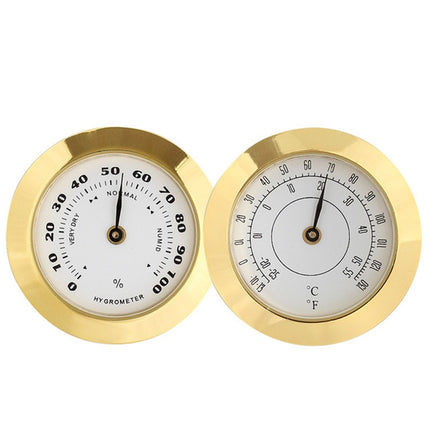 38mm Hygrometer High Precision Home / Guitar Violin Case / Cigar Thermometer, Thermometer - DealBuddy