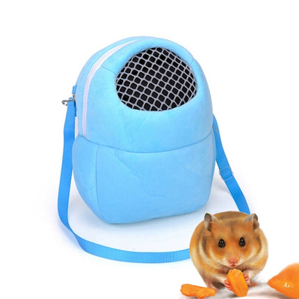 Pet Bag Small Pet Hamster Carrier Pure Color Leash Travel Bag, S - DealBuddy