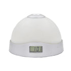Lazy Magic Colorful Luminous Projection Clock LED Hemisphere Alarm Clock