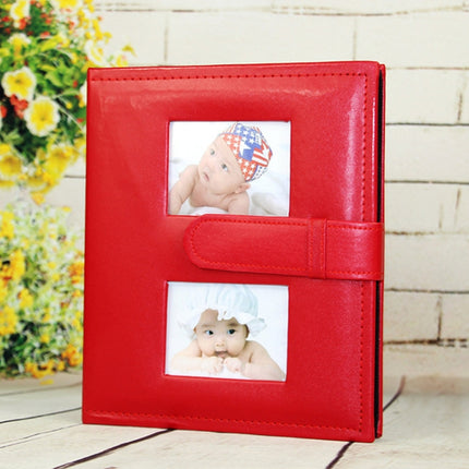 6 inch PU Leather Family Daily Photo Album with Creative Pocket