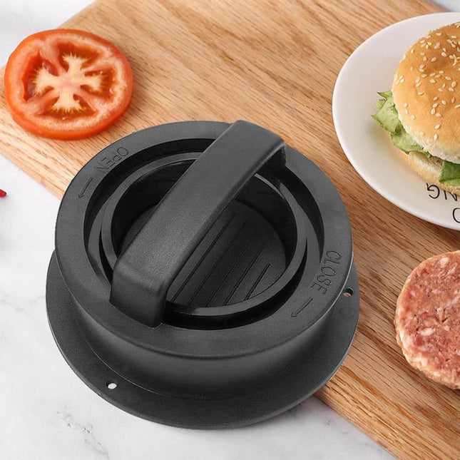 LsCook Hamburger Meat Press Tool Patty Maker Mold Cutlet, 2PCS Black - DealBuddy