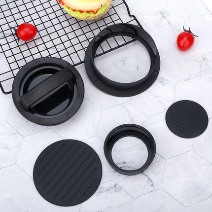 LsCook Hamburger Meat Press Tool Patty Maker Mold Cutlet, 2PCS Black - DealBuddy