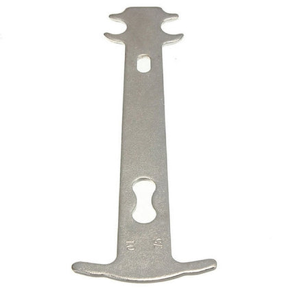 2pcs Bicycle Chain Wear Indicator Checker Mountain Road Bike MTB Chains Gauge Measurement Ruler Cycling Replacement Repair Tool