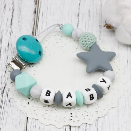 DIY Silicone Baby Pacifier Clip Colorful Pacifier Chain - DealBuddy