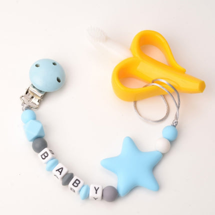 DIY Silicone Baby Pacifier Clip Colorful Pacifier Chain - DealBuddy