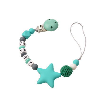 DIY Silicone Baby Pacifier Clip Colorful Pacifier Chain