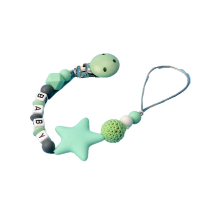 DIY Silicone Baby Pacifier Clip Colorful Pacifier Chain - DealBuddy