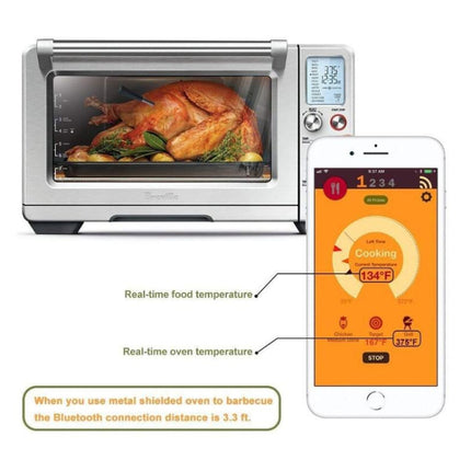 BBQ Kitchen Wireless Bluetooth Smart Food Oven Thermometer - DealBuddy