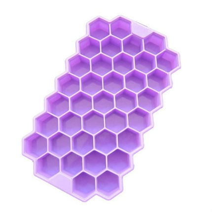 37 Grids Ice Cubes Honeycomb Ice Cream Maker Form DIY Mould Popsicle Molds Yogurt Ice Box Fridge Treats Freezer - DealBuddy