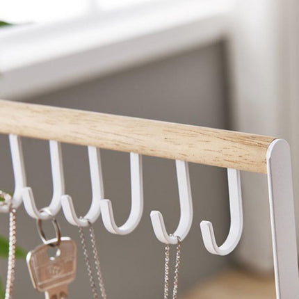Hook Jewelry Rack Mobile Phone Jewelry Glasses Desktop Two-layer Display Rack, Jewelry Rack - DealBuddy