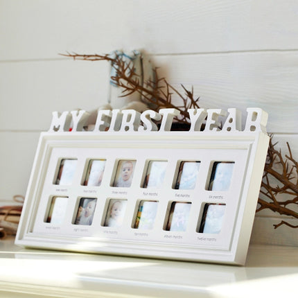 Creative DIY Home Room Decoration Baby Memorial Growing Photo Frame Display