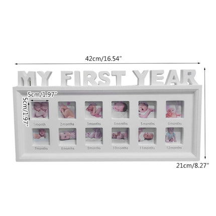 Creative DIY Home Room Decoration Baby Memorial Growing Photo Frame Display