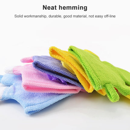 Cartoon Children Double-sided Bath Towel Thickened Bathing Gloves