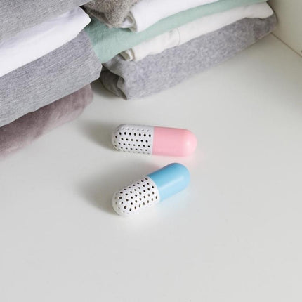 2pcs/Pack Multifunctional Capsule Shoe Deodorizer