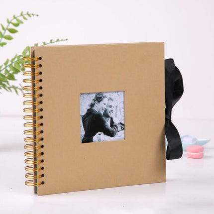 DIY Scrapbook Valentines Day Gifts Wedding Guest Book Craft Paper Anniversary Travel Memory Scrapbooking Photo Album, 8 inch, 10 inch, 12 inch - DealBuddy