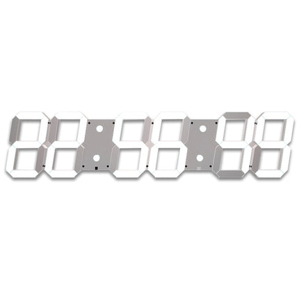 Creative LED Digital Wall Clock Multi-function WIFI Clock, 6 Bit Hollow WIFI, 6 Bit Sealed Box WIFI - DealBuddy