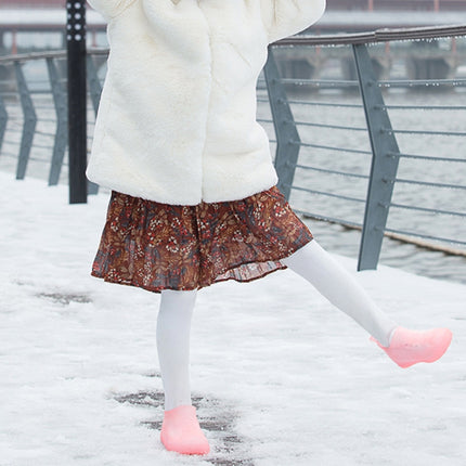 Portable Rain Boots Non-Slip Reusable Waterproof PVC Shoes Covers