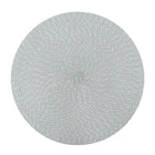2 PCS PP Round Oval Woven Placemat, Diameter 36cm, Diameter 18cm - DealBuddy