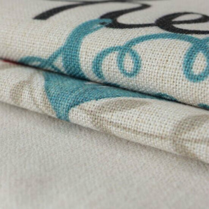 Cartoon Cotton and Linen Drum Roller Washing Machine Dust Cover