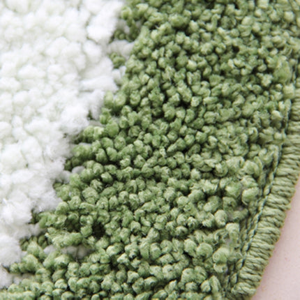 Foot-shaped Non Slip Shaggy Soft Water Absorption Bedroom Bathroom Carpet Mat, Size: 40x60cm