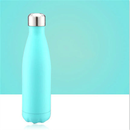 Thermal Cup Vacuum Flask Heat Water Bottle Portable Stainless Steel Sports Kettle, 500ml - DealBuddy