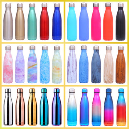 Thermal Cup Vacuum Flask Heat Water Bottle Portable Stainless Steel Sports Kettle, 500ml - DealBuddy